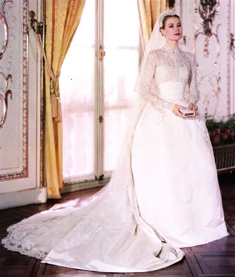 grace kelly's wedding gown.